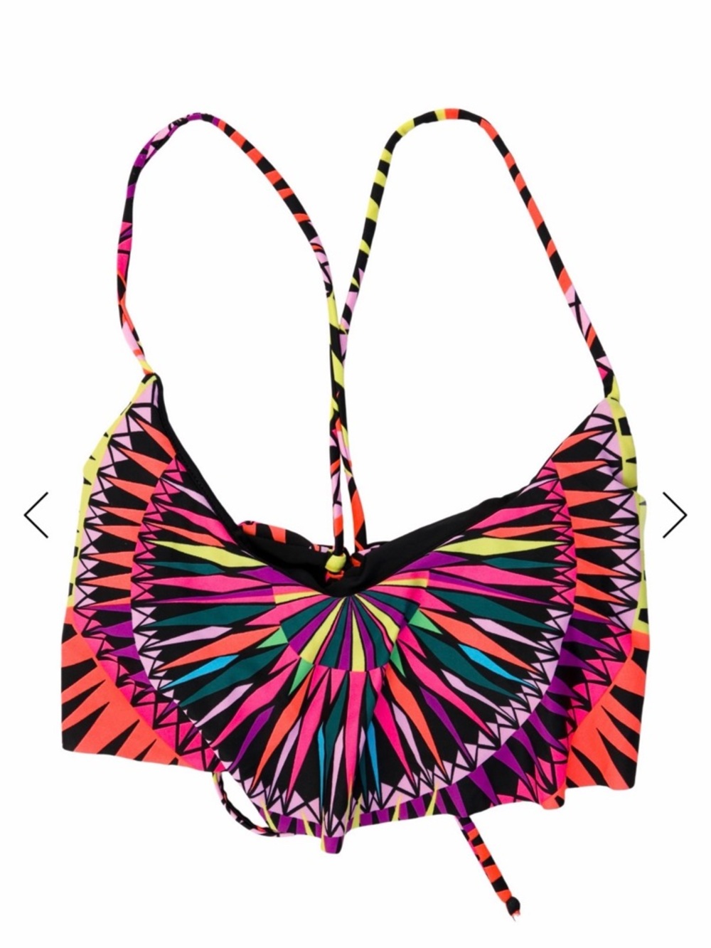 Mara Hoffman Multicolor Halter Swim Top